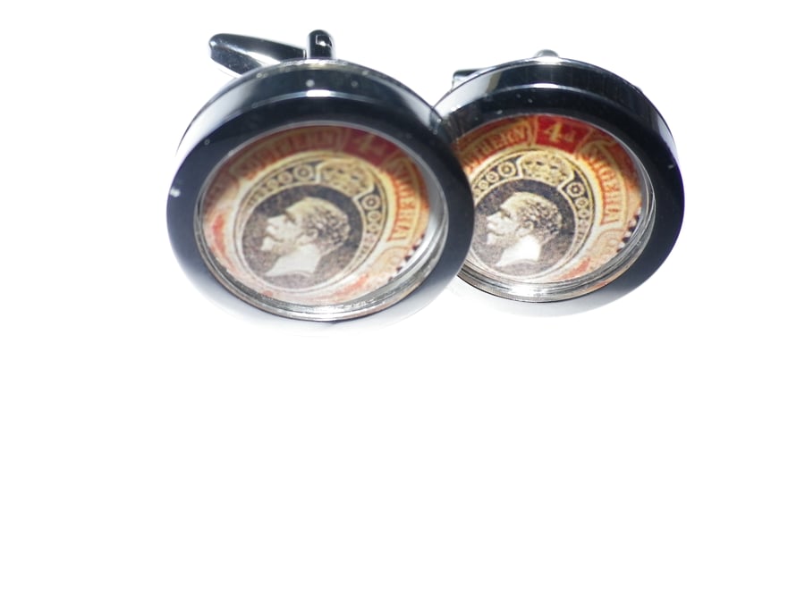 South Rhodesia cufflinks, free shipping, gift wwrapped,digital image, Ref 1524