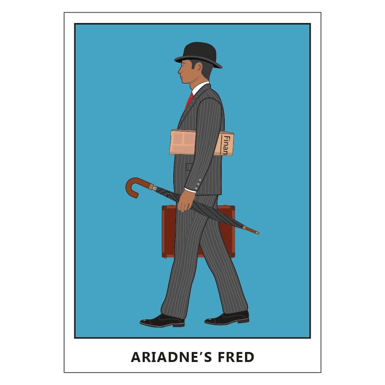 Ariadne's Fred Postcard