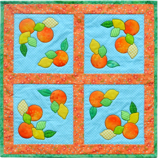 Orchard Squares Wall Quilt