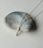 Wave Necklace, Sterling Silver, Ripple Textured Jewellery, Sea Inspired