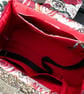 Rose tapestry Mary Poppins carpet bag travel bag overnight bag weekend holdall - Image 3