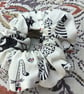 Cat themed feline cotton fabric Scrunchie  - Image 4