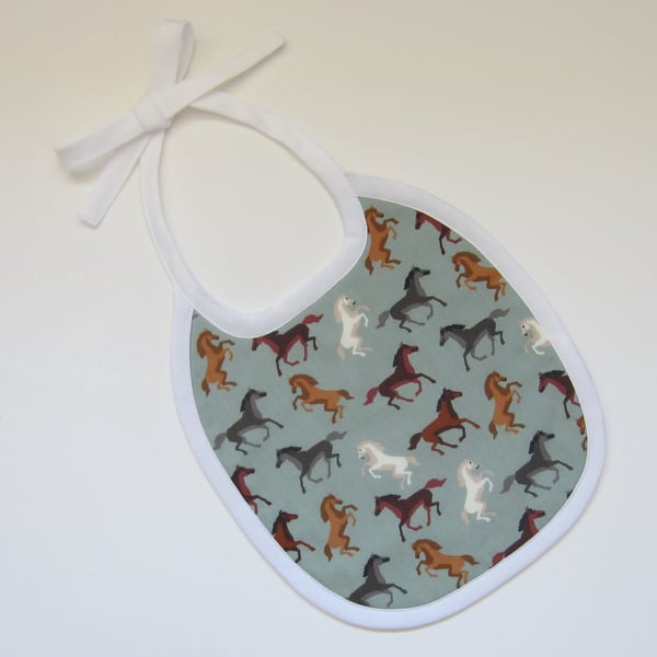 SALE Babies Horse Bib. % to Ukraine