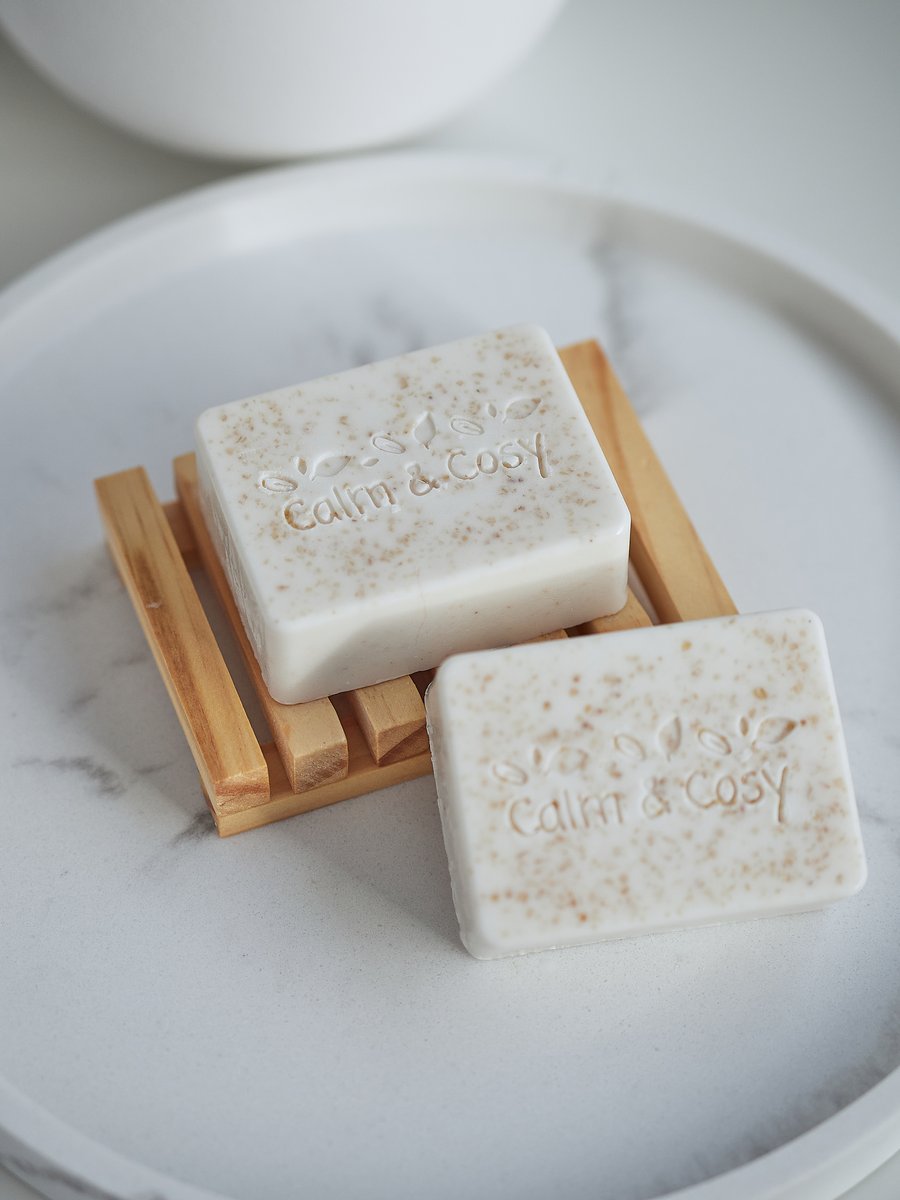 BERGAMOT SHEA & OATMEAL SOAP 130G