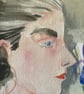 Iris original watercolour painting - Image 4