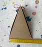 Triangular Kraft Card Gift Box - Old Stock - Super Seconds - Image 7