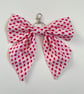 Red Hearts Accessory Bow 