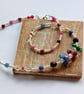 Treasure Meadow - Frosted Gem Tone Cluster Necklace - Image 4