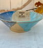 Keys & Stuff Decorative Dish with winter wood, midnight rain & norse blue glaze