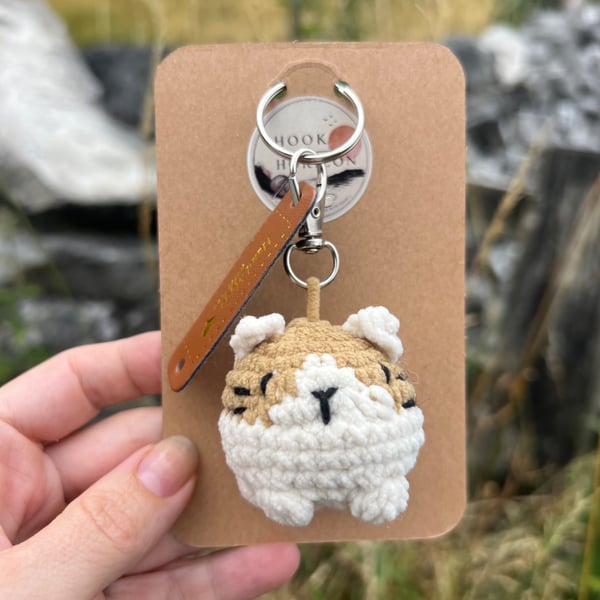 Crochet Cat Keyring