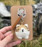 Crochet Cat Keyring