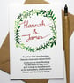 Fern wedding invitation - Image 1
