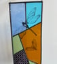 Stained Glass Screen Printed Dragonfly Panel - Image 2