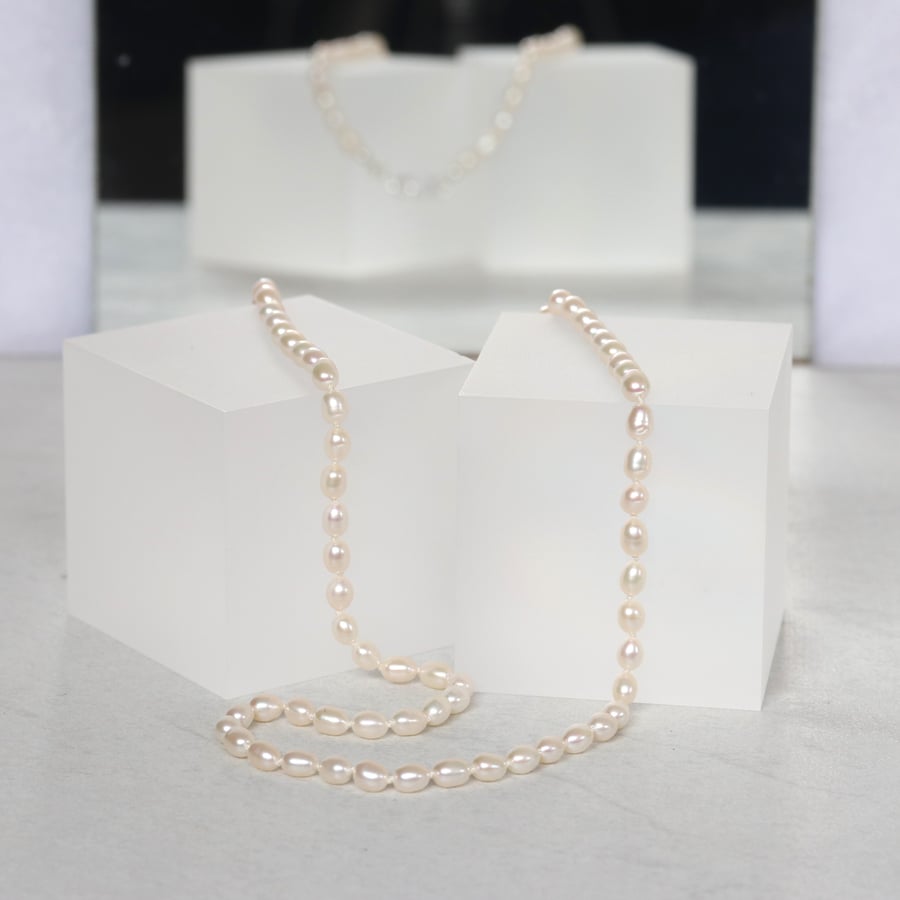 Ivory Freshwater Pearl Necklace