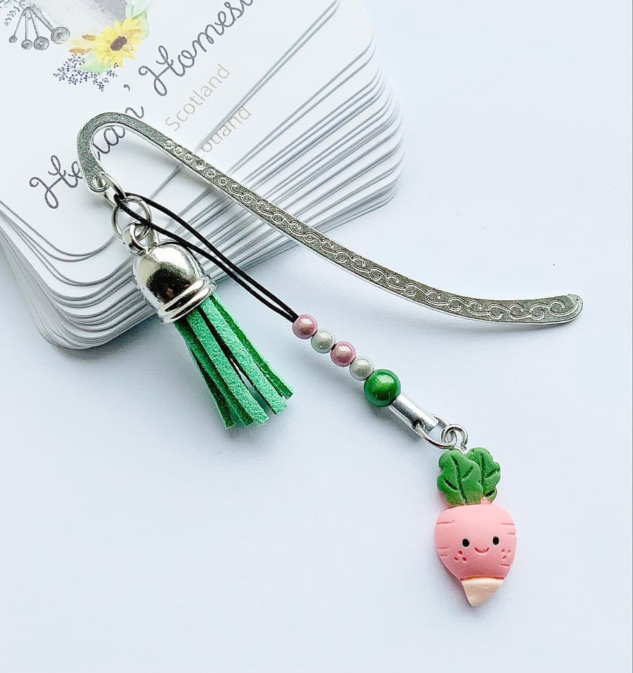 Metal Bookmark. Novelty Bookmark. Miniature Food. Bookmarks.