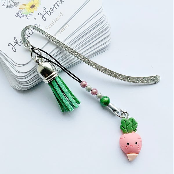 Metal Bookmark. Novelty Bookmark. Miniature Food. Bookmarks.