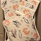 ‘Something fishy going on’ cushion covers 