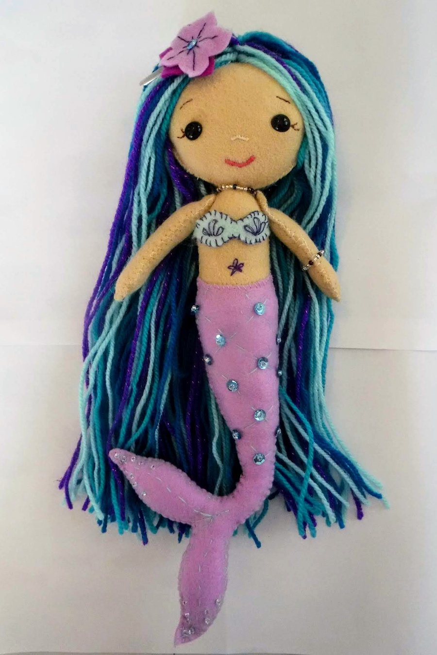 Felt Mermaid Doll