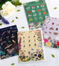 British Nature Guides Set of 4 Note Cards, Bees, Bats, Insects and Fungi - Image 1