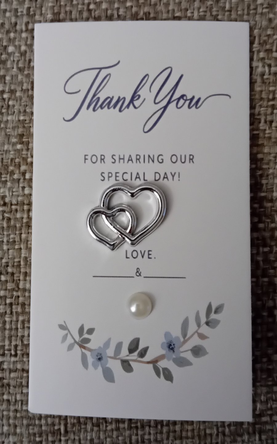 50x Wedding pocket hugs