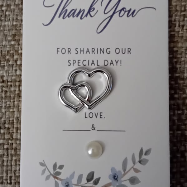 50x Wedding pocket hugs