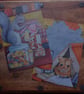 Summer Second, Squirrel and Mouse whimsical art prints of original artwork