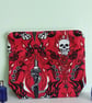 Skulls & Daggers Pencil Case or  Make Up Bag 