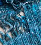 Hand Woven Art Yarn Scarf - Image 2