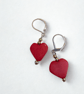 Red Heart Earrings  - Image 4