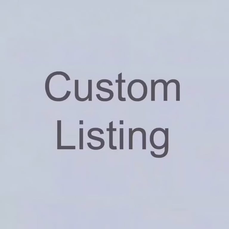 Custom Listing