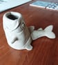 Fish Ceramic Pot - Handmade - Image 8