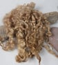 20g Naturally Dyed Walnut Brown Masham Locks - Image 1