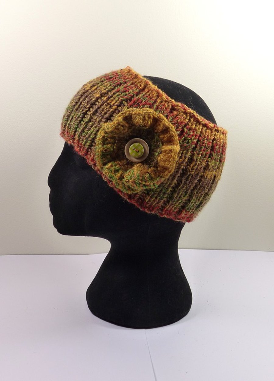 Hand Knitted Headwarmer
