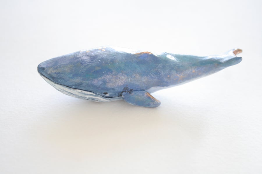 Little Whale Sculpture