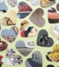 Comic Book Heart Confetti - Wedding, Superhero Birthday Party - Table Decor - Image 2