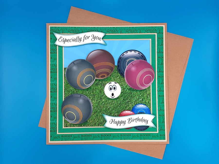 Funny Bowls Birthday Card For Him