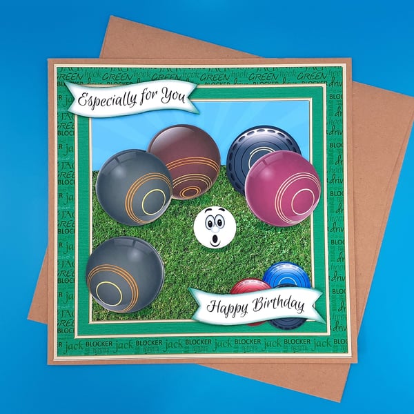 Funny Bowls Birthday Card For Him