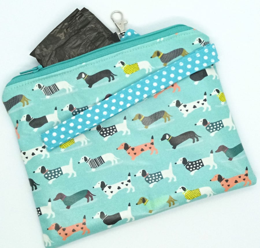 Dachshund Dog Poo Bag Tidy 54E