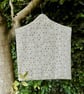 Peg bag in spot print fabric clothes pin bag - Image 4