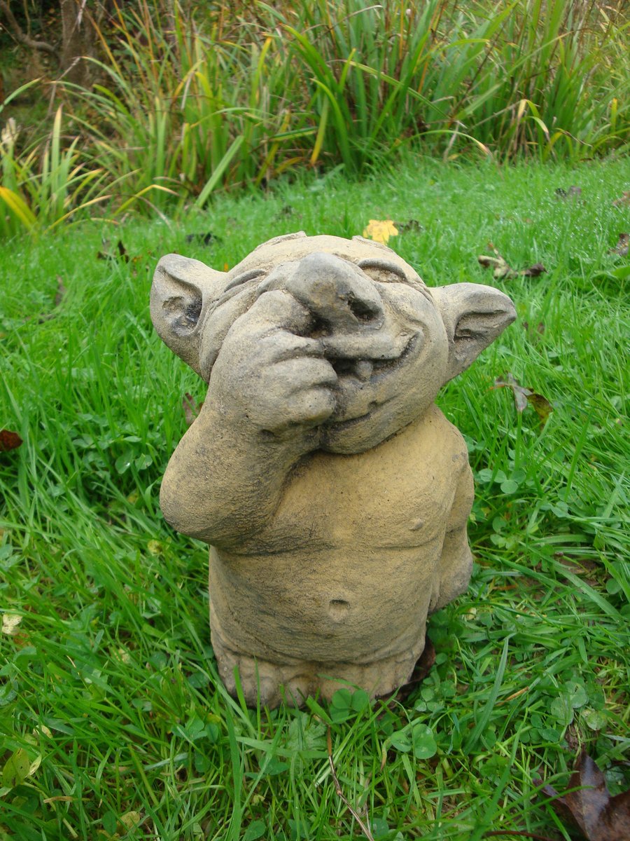 Nose Picker Troll Ornament