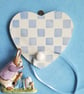 Checkerboard Heart Shaped Peg - Image 1