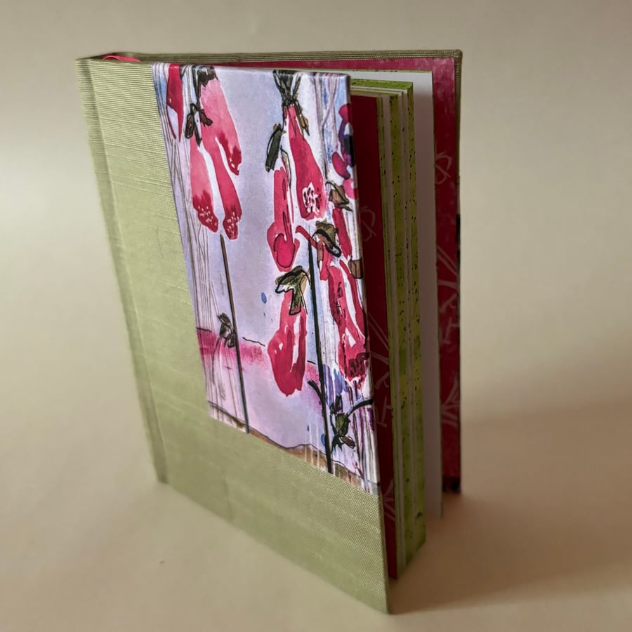 Foxgloves: A Pretty Book for Sketching or Writing