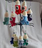 Rocket Key Charms