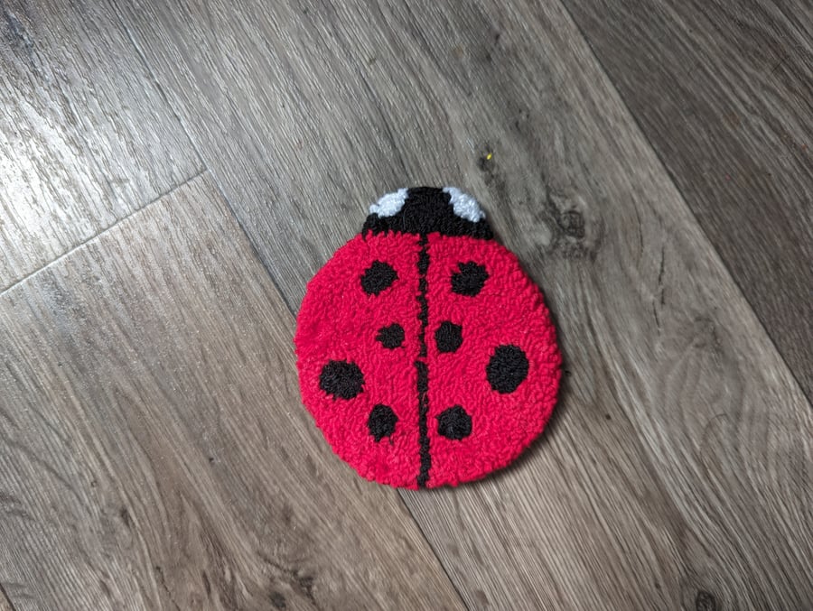 Lady Bird Mug Rug or Decoration 