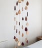 Handmade Wooden Raindrop Mobile – Maple, Purpleheart & Beech - Home Decour - Image 3