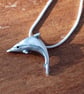 Silver dolphin pendant - Image 1