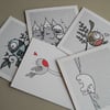 any 4 cards for £6.00! 