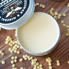 Organic Beeswax & Mineral Oil Wood Balm - Butter 60ml-2oz, Handmade-food safe
