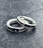 Freeform Stack Ring, silver freeform ring, silver stack ring, chunky stack ring, - Image 3