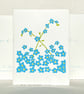 Forget-me-Not - Original Hand Printed Card - Image 4